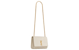 SAINT LAURENT YSL Kate  Medium White.