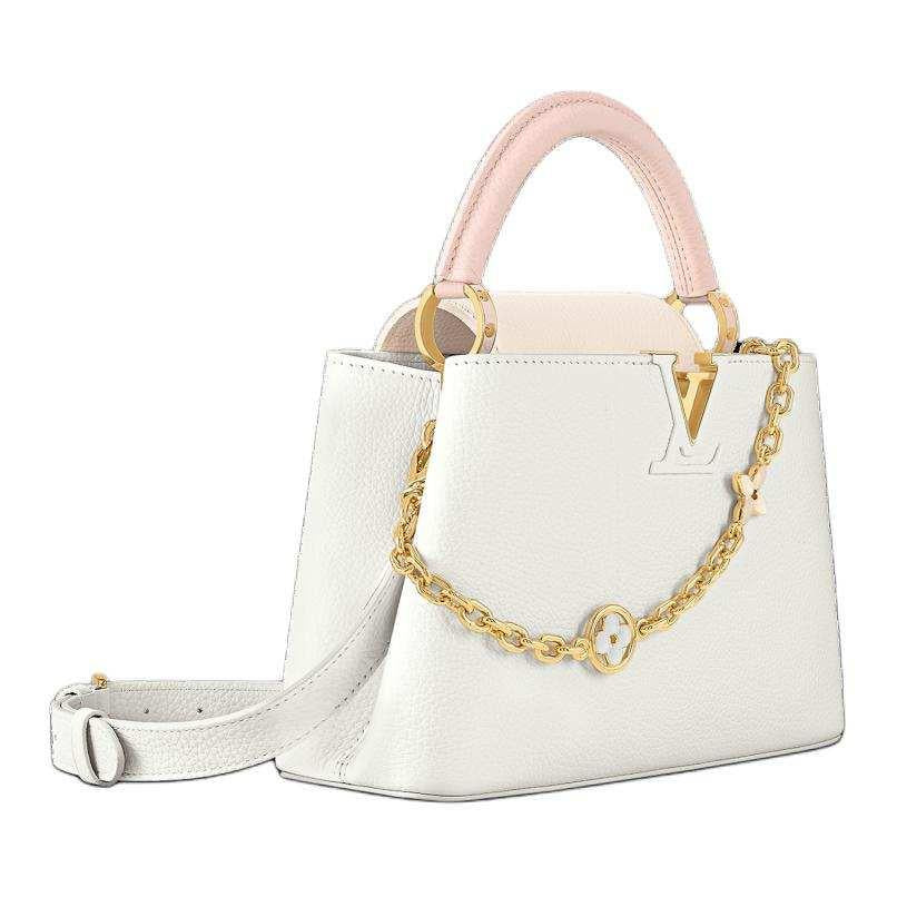 LOUIS VUITTON Capucines BB Pink.