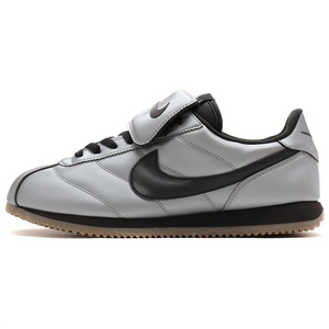 Nike Cortez LEATHER Grey Black Silver.