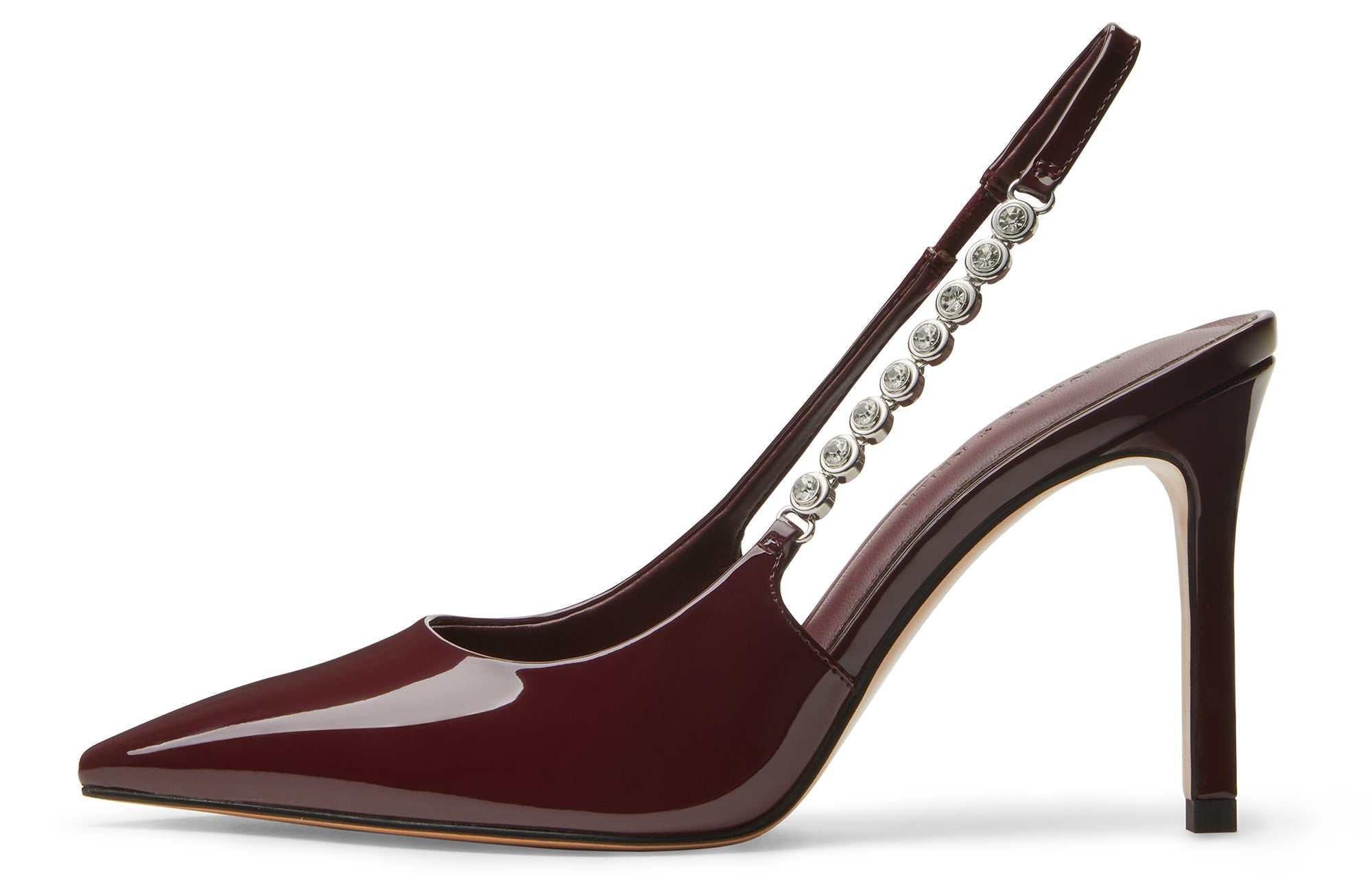 Charles & Keith Heels 9.1 cm |كعب من شارليز آند كيث مرصع بالكريستال ✨.