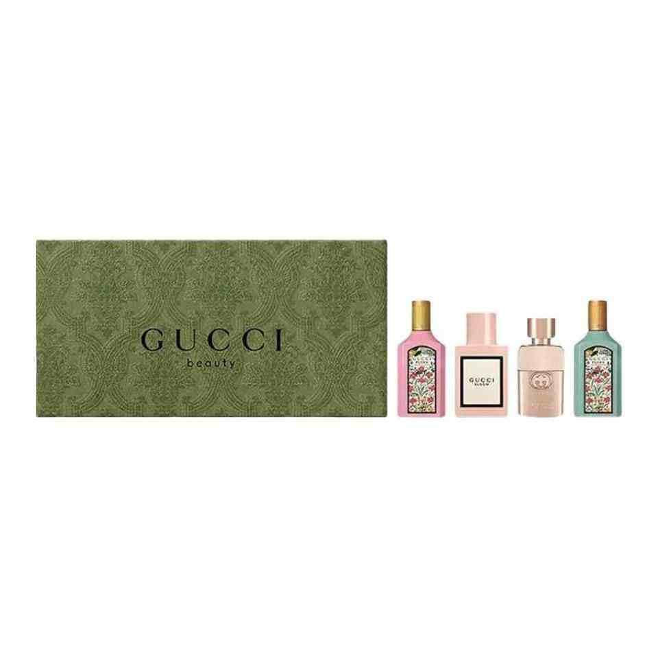 مجموعة عطور قوتشي بيوتي - 4 عطور فاخرة بحجم مصغر عطر قوتشي.