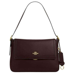 COACH Etta 29 Logo Cowhide  Espresso.