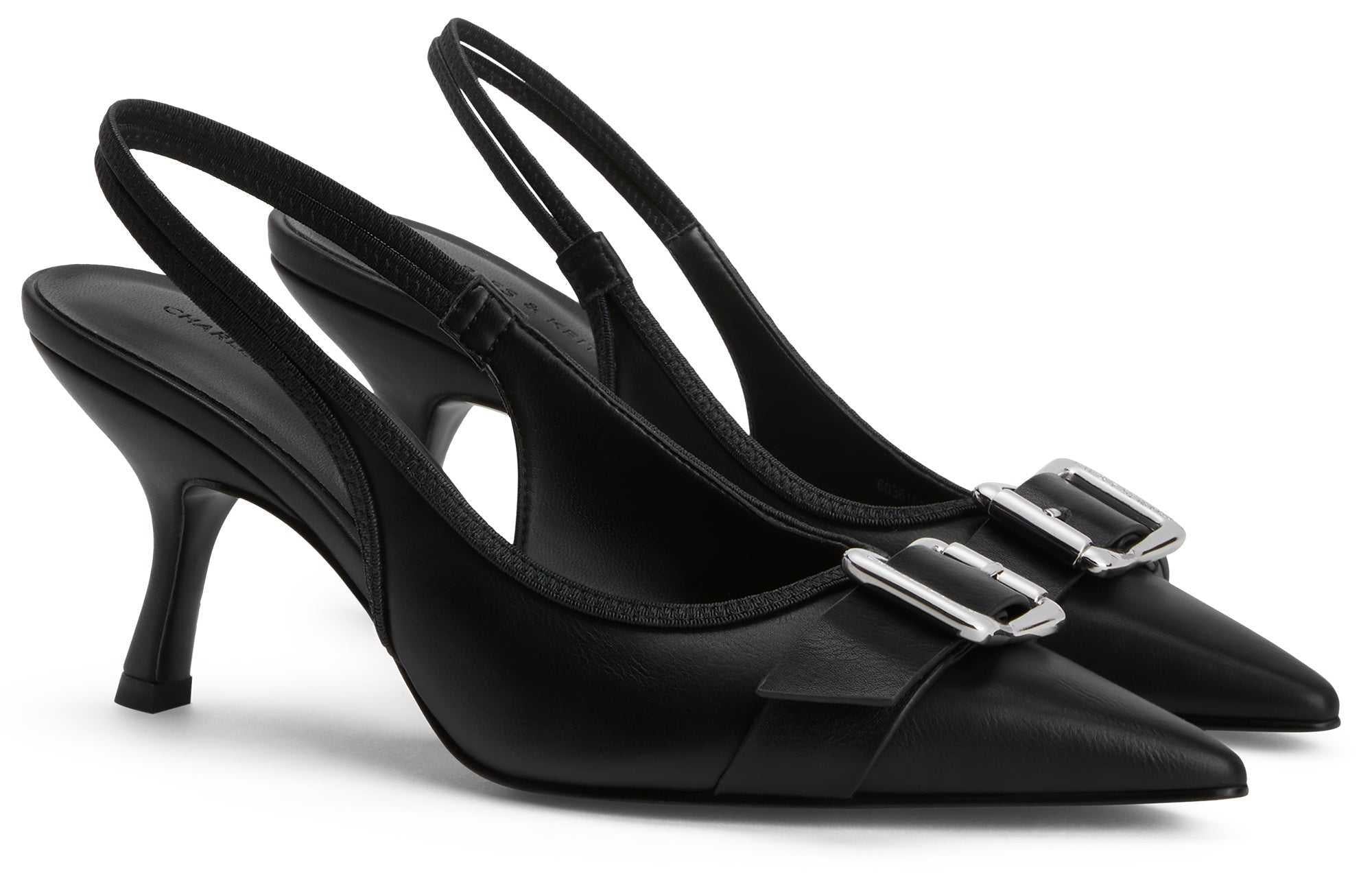 Charles & Keith High Heel | 🎀 حذاء كلاسيكي عصري بمقاسات قياسية.