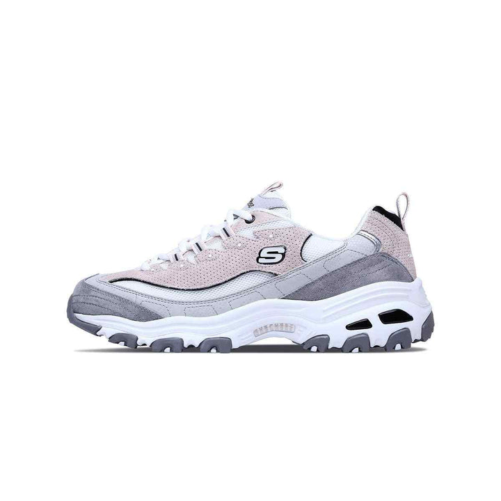 Skechers | [أحذية D'LITES للأب] أحذية نسائية رياضية مريحة أحذية جري خفيفة الوزن مريحة في الربيع والصيف - رفعة