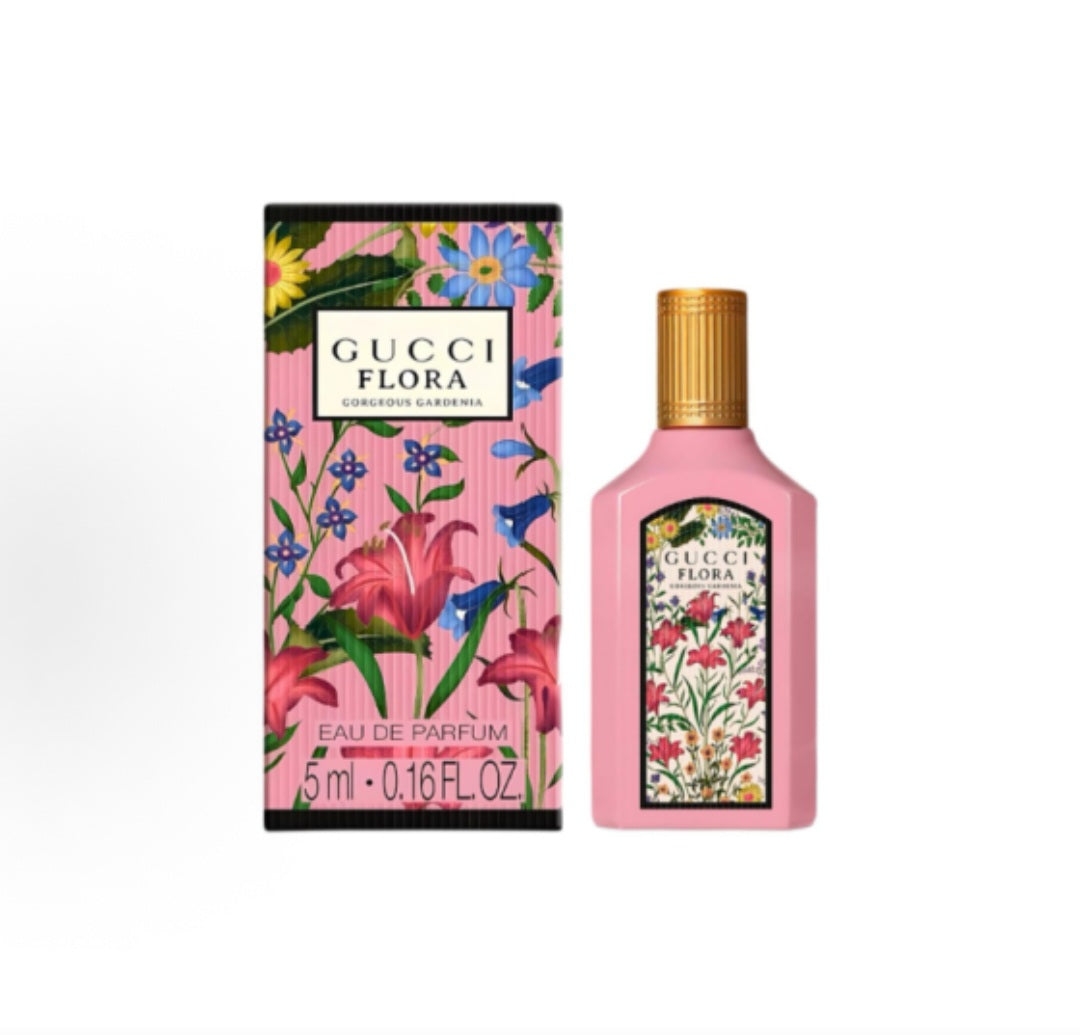 عطر Gucci Flora Gorgeous Gardenia بحجم ميني للسفر