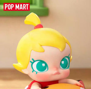 POPMART Baby Molly and Big Ear Cat Prank Figurine Toy Gift