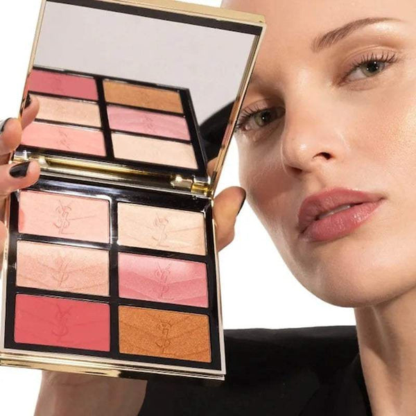 ايف سان لوران Golden Oasis لوحة 27g | مكياج وجه فاخر وطبيعي