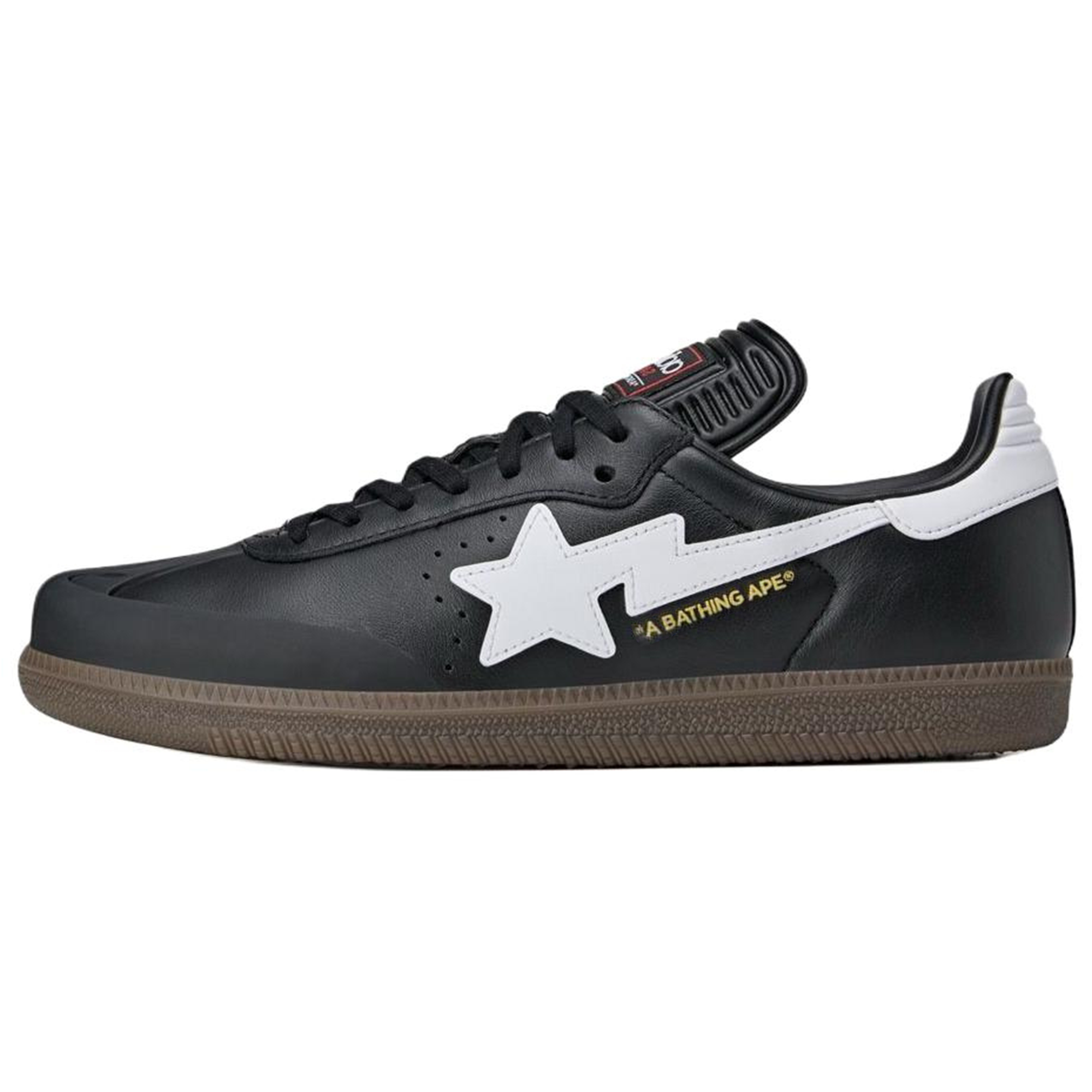adidas Samba Bape Black White.