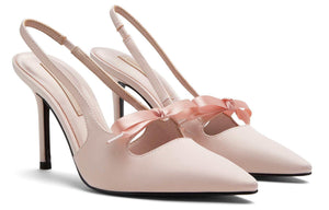 CHARLES & KEITH High Heel | حذاء سلينج باك من تشارلز آند كيث 🎀✨.