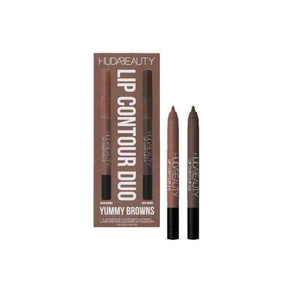 Huda Beauty Lip Contour Duo Yummy Browns