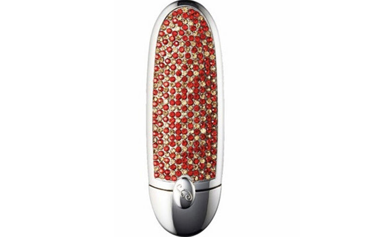 Guerlain 2020 Christmas Mixed Diamond Red Diamond Limited Edition Gemstone Lipstick Shell Portable