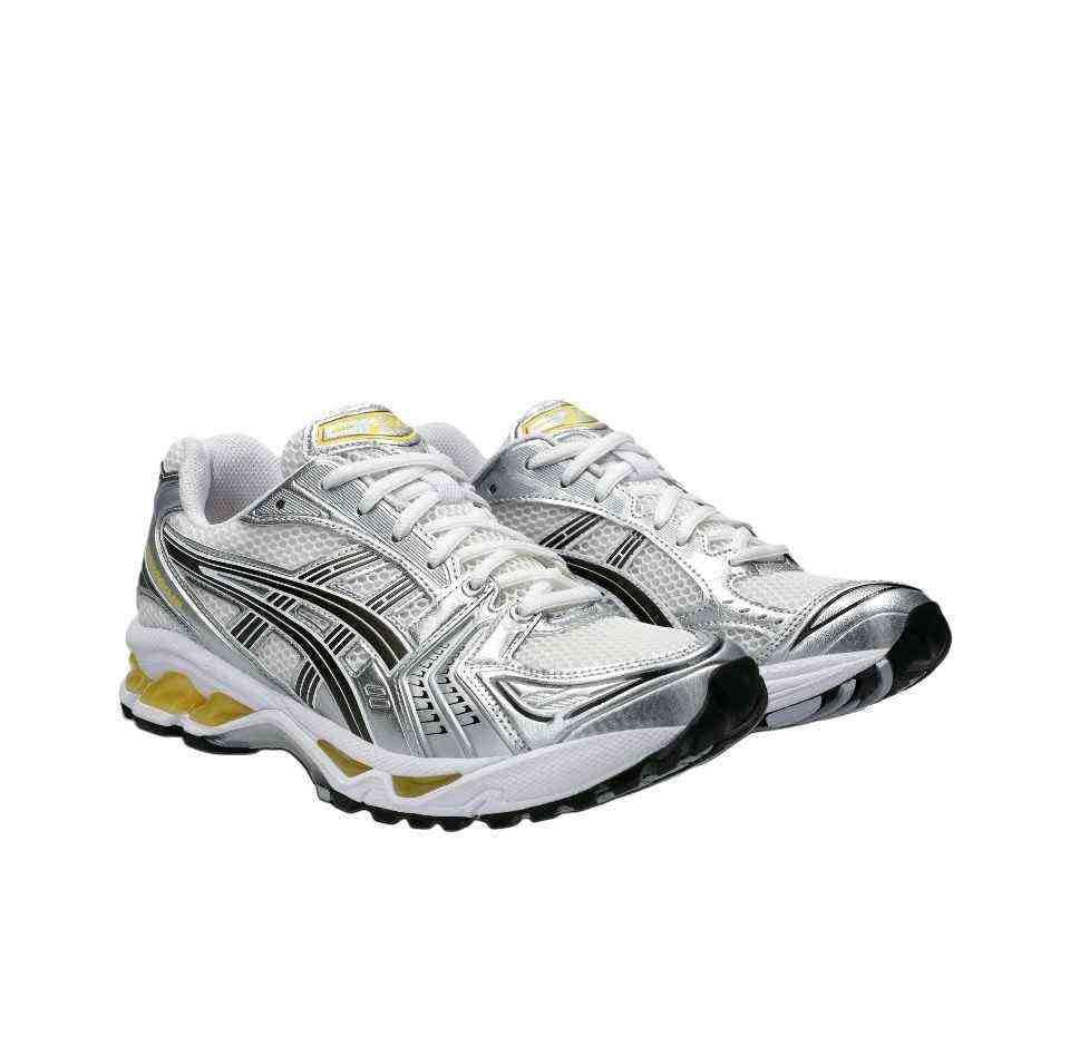 GEL-KAYANO 14  WHITE/TAI-CHI YELLOW.