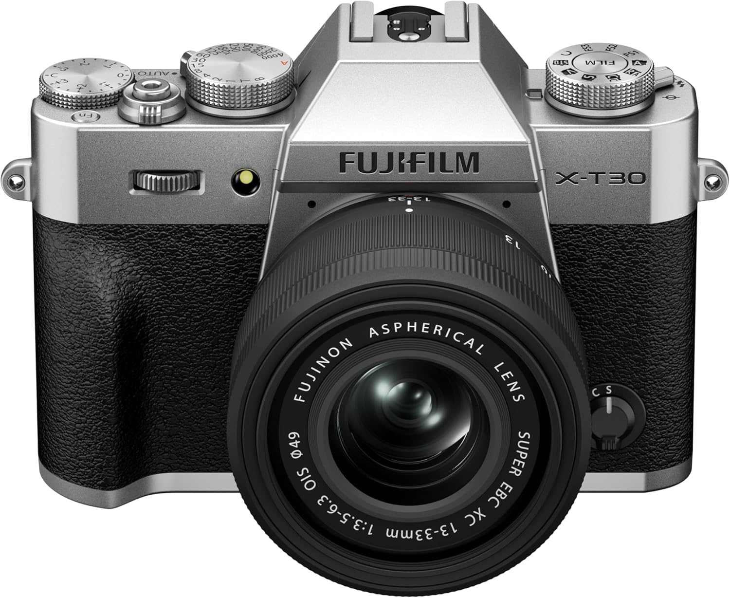 Fujifilm كاميرا رقمية X-T30 III / 13-33 ملم من فوجي فيلم لون فضي.