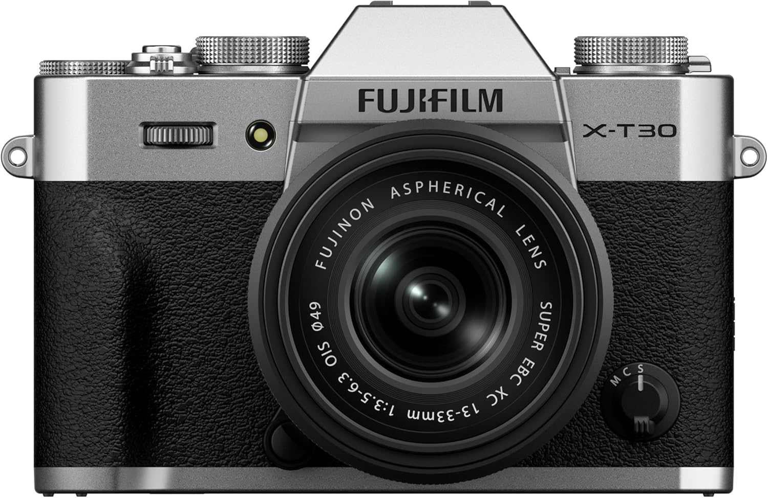 Fujifilm كاميرا رقمية X-T30 III / 13-33 ملم من فوجي فيلم لون فضي.