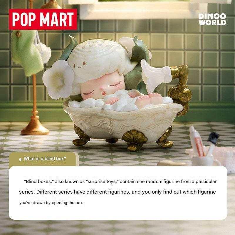 مجسم DIMOO WORLD من POP MART سلسلة The Missing Day عشوائي.