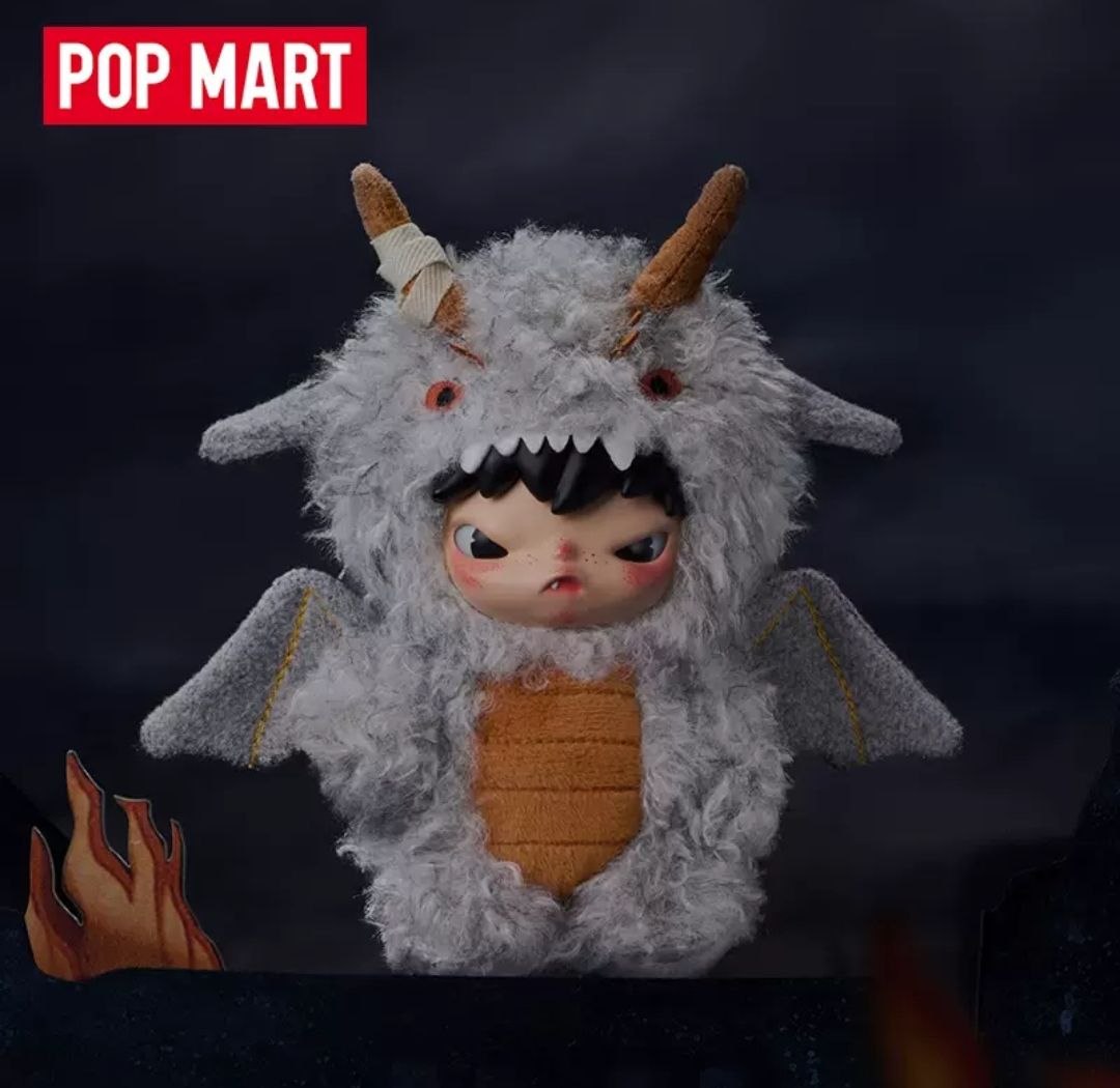 أصلي 100% مجسمات Hirono Mist-Walker من Pop Mart