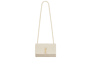 SAINT LAURENT YSL Kate  Medium White.