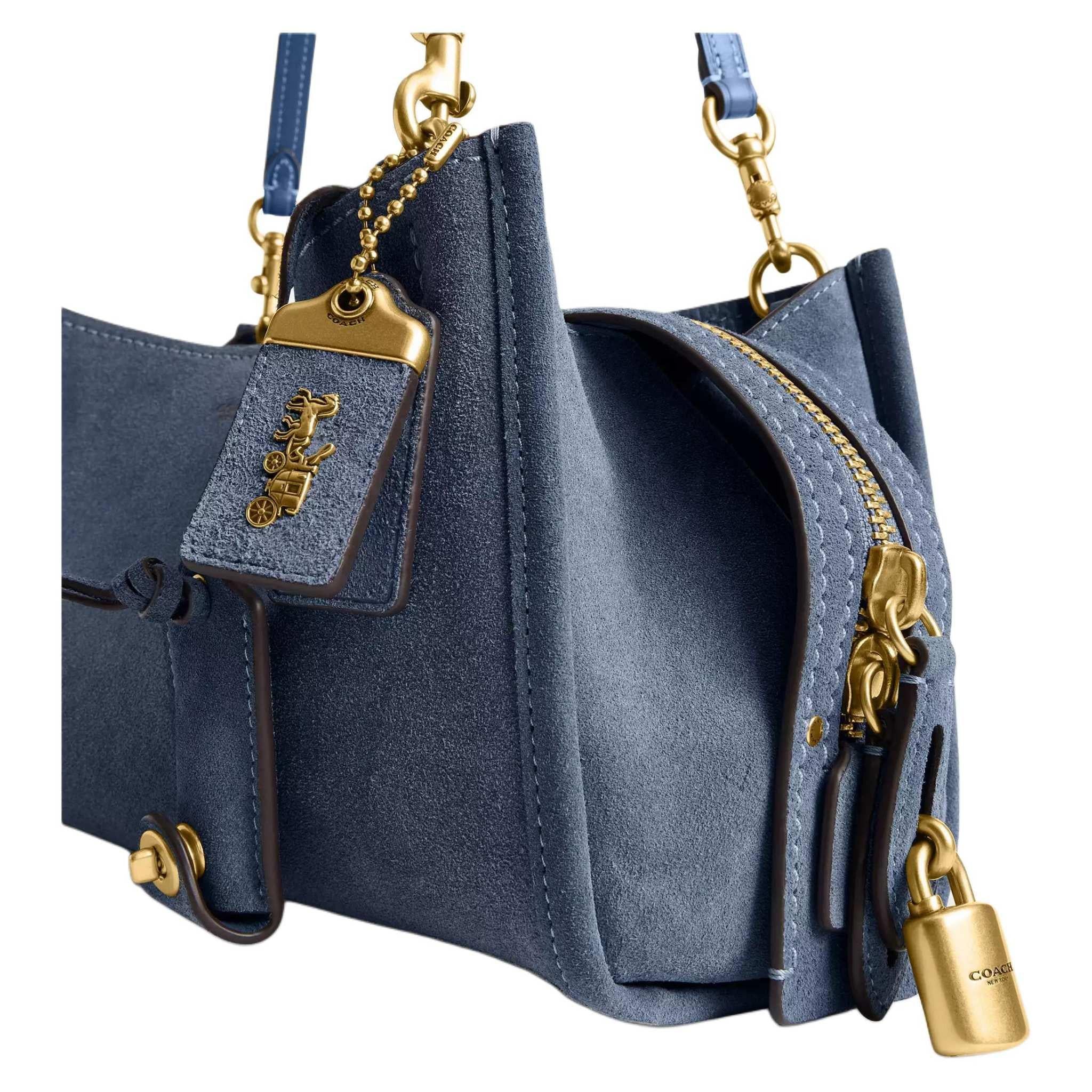 COACH Rogue 34 denim.
