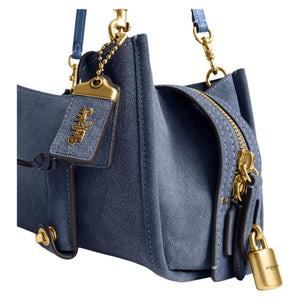 COACH Rogue 34 denim.