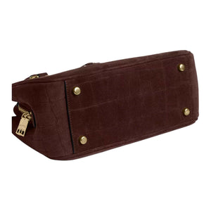 COACH Savannah 28  leather  Crossbody Tote Large  Maple.