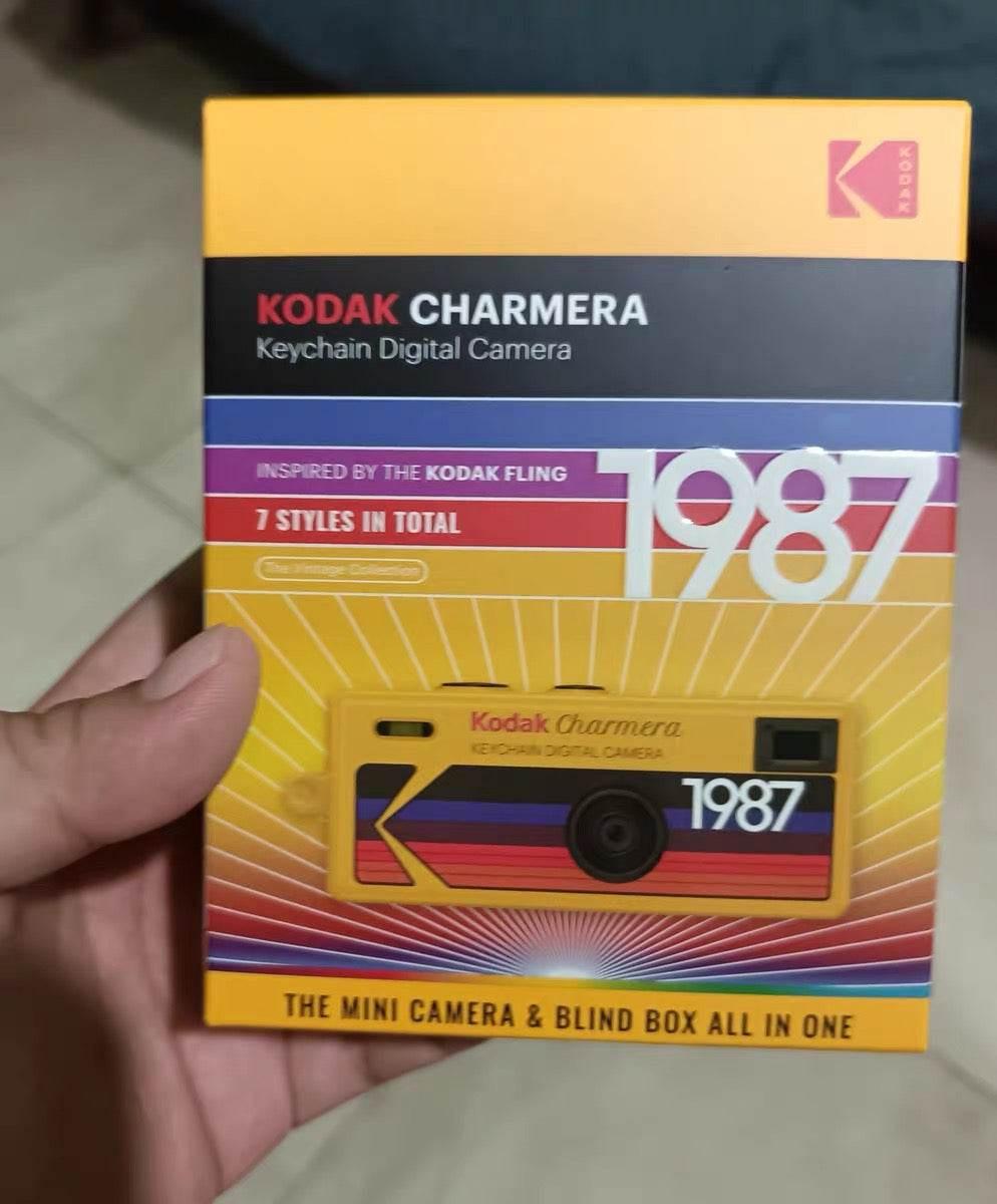 Kodak Charmera Blind Box| كاميرا كوداك الترند الأصلية مع سلسلة مفاتيح.