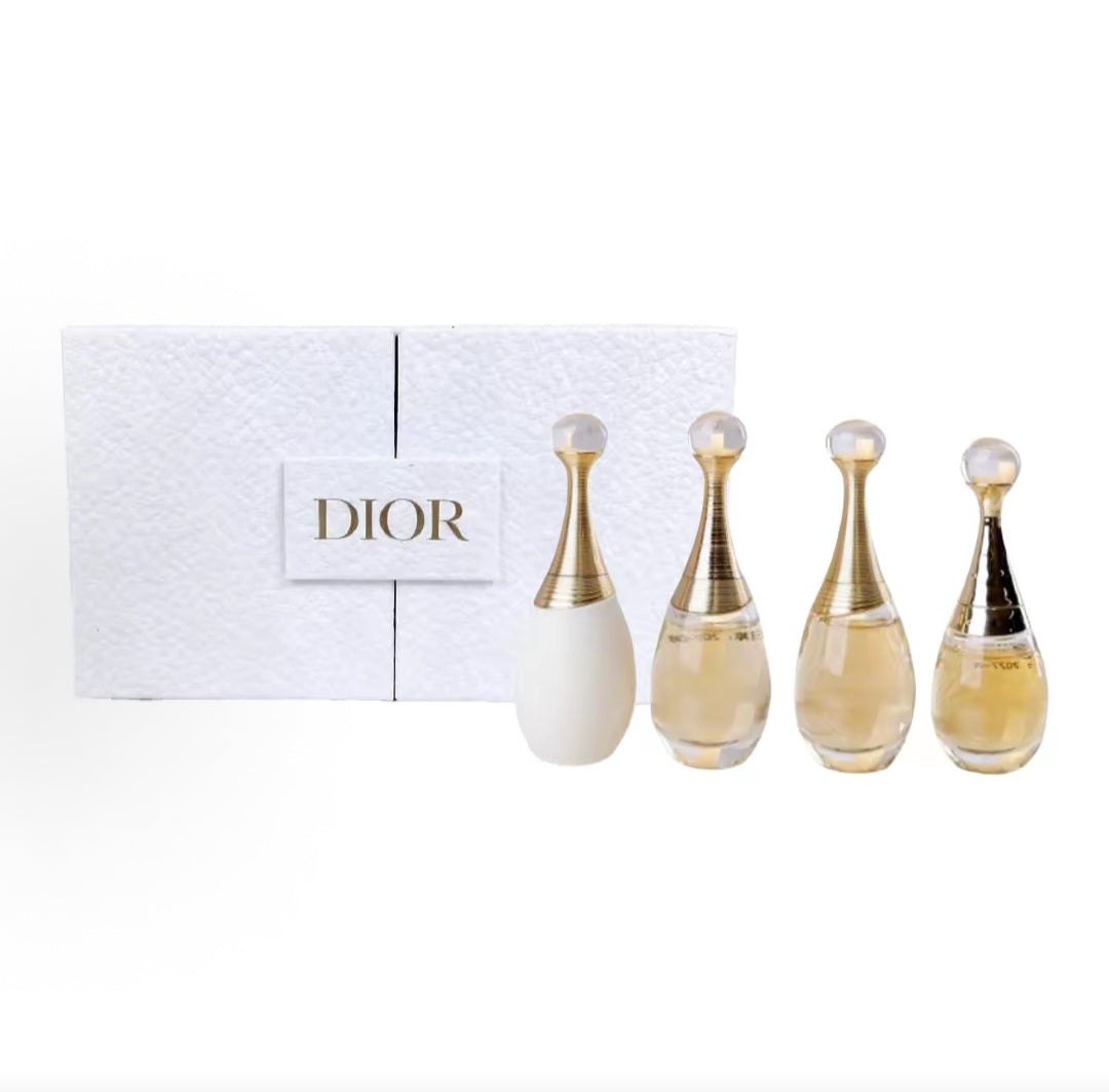 مجموعة عطور Dior J'adore ميني منوعة بشنطة هدايا فاخرة