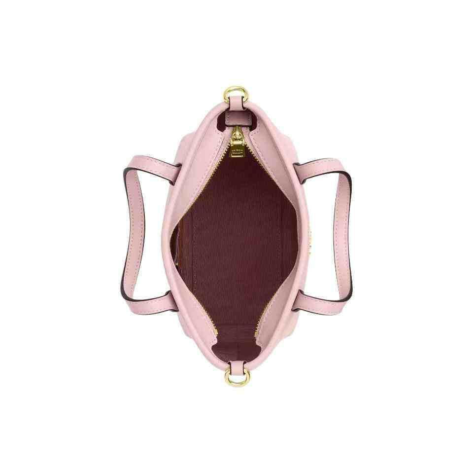 coach city 15 حقيبة كوتش صغيرة وردي ناعم.