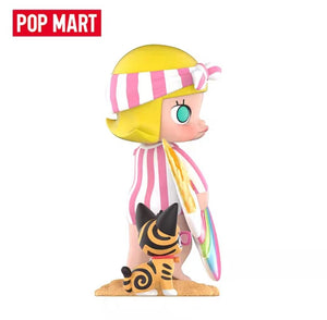 POPMART Molly Sweetheart Surfer Figurine, Cute Doll Toy, Figurine Gift Ornament