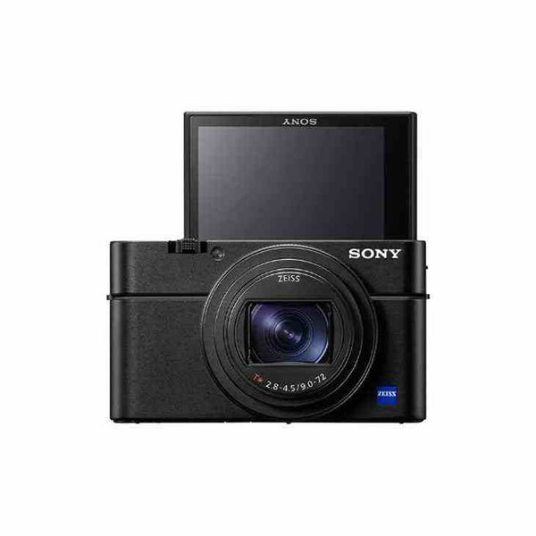 Sony RX100 VII digital camera with ZEISS lens and flip-up screen