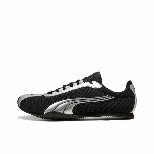 Puma Speedcat OG black and silver racing-inspired sneaker with suede upper and low-profile sole