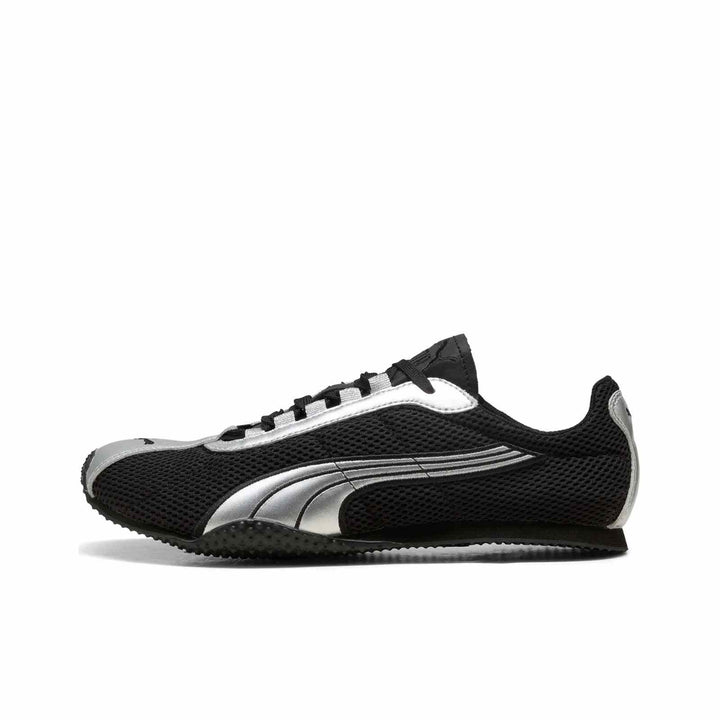 Puma Speedcat OG black and silver racing-inspired sneaker with suede upper and low-profile sole