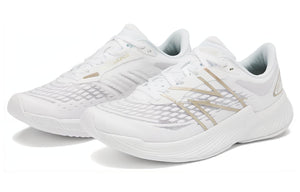 New Balance NB Vazee Prism Patchwork Letter Lace-Up Fabric Low-Top Long-Distance Running Shoes Women's White Casual