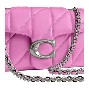 COACH Tabby 20 Leather Shoulder Bag Small  Pink.