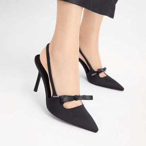 CHARLES & KEITH High Heel | حذاء سلينج باك من تشارلز آند كيث 🎀✨.
