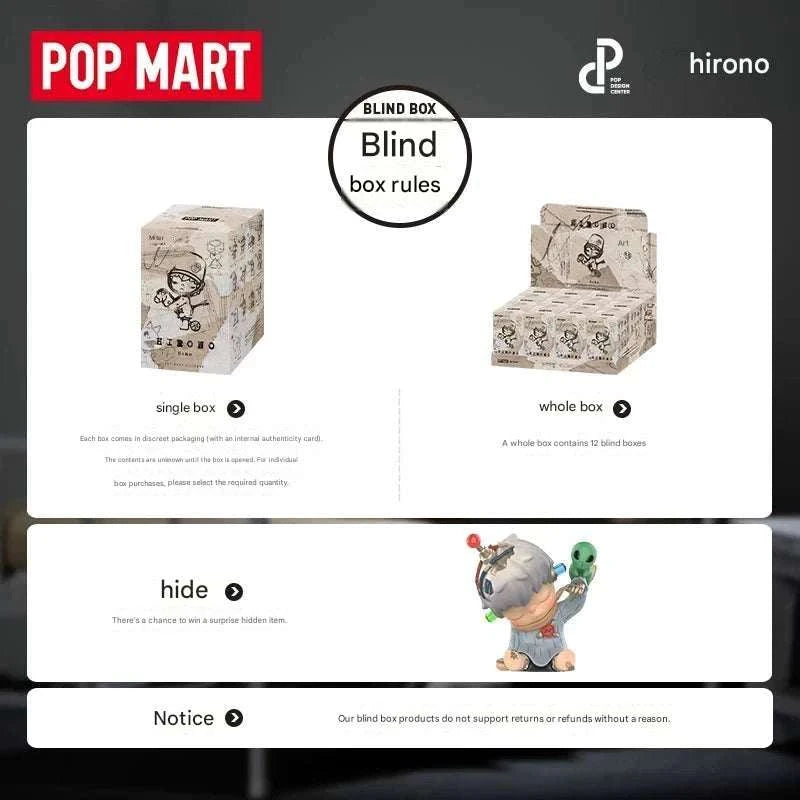 صندوق عشوائي Hirono Echo Blind Box من POP MART.