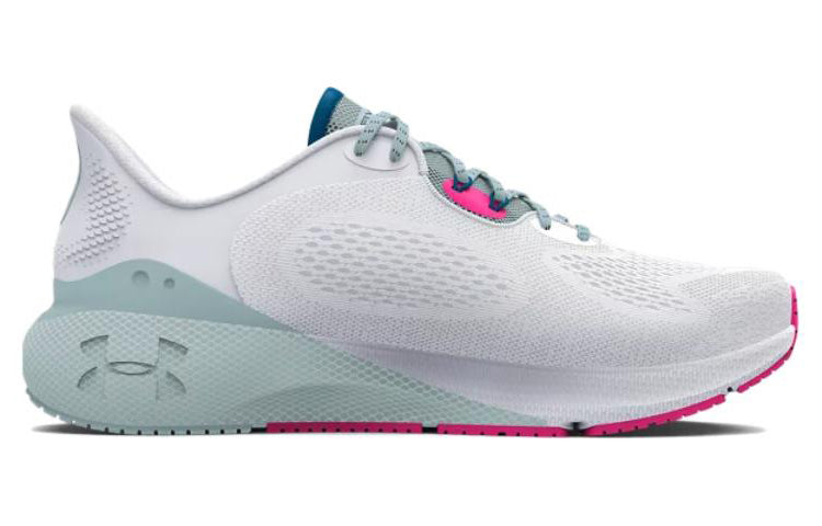 حذاء رياضي Under Armour HOVR Machina 3 باللون الأبيض والوردي