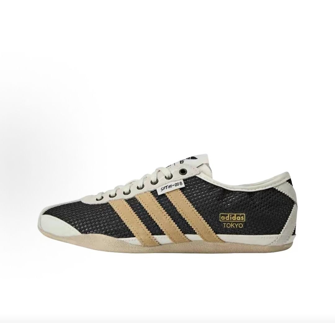حذاء adidas TOKYO SFTM-008 أسود وبيج أصلي 100%