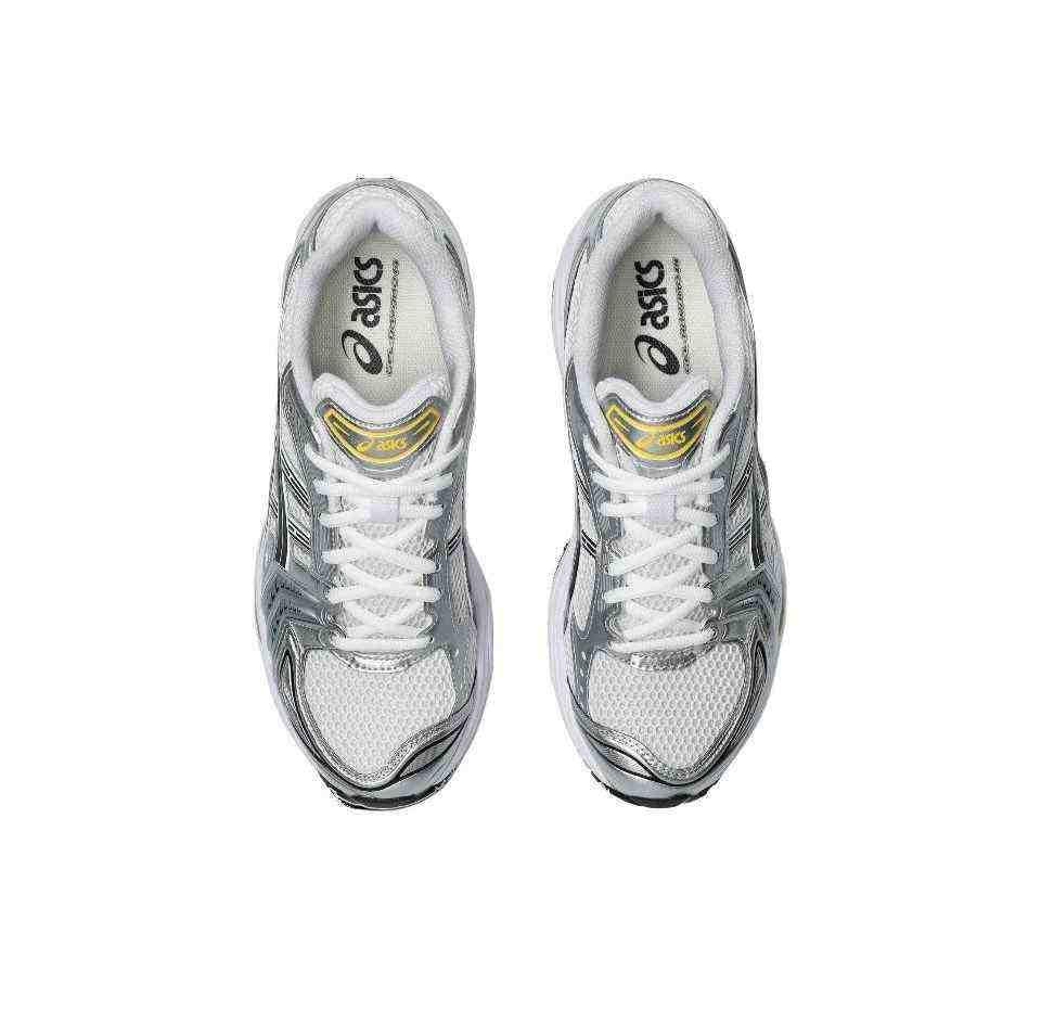 GEL-KAYANO 14  WHITE/TAI-CHI YELLOW.