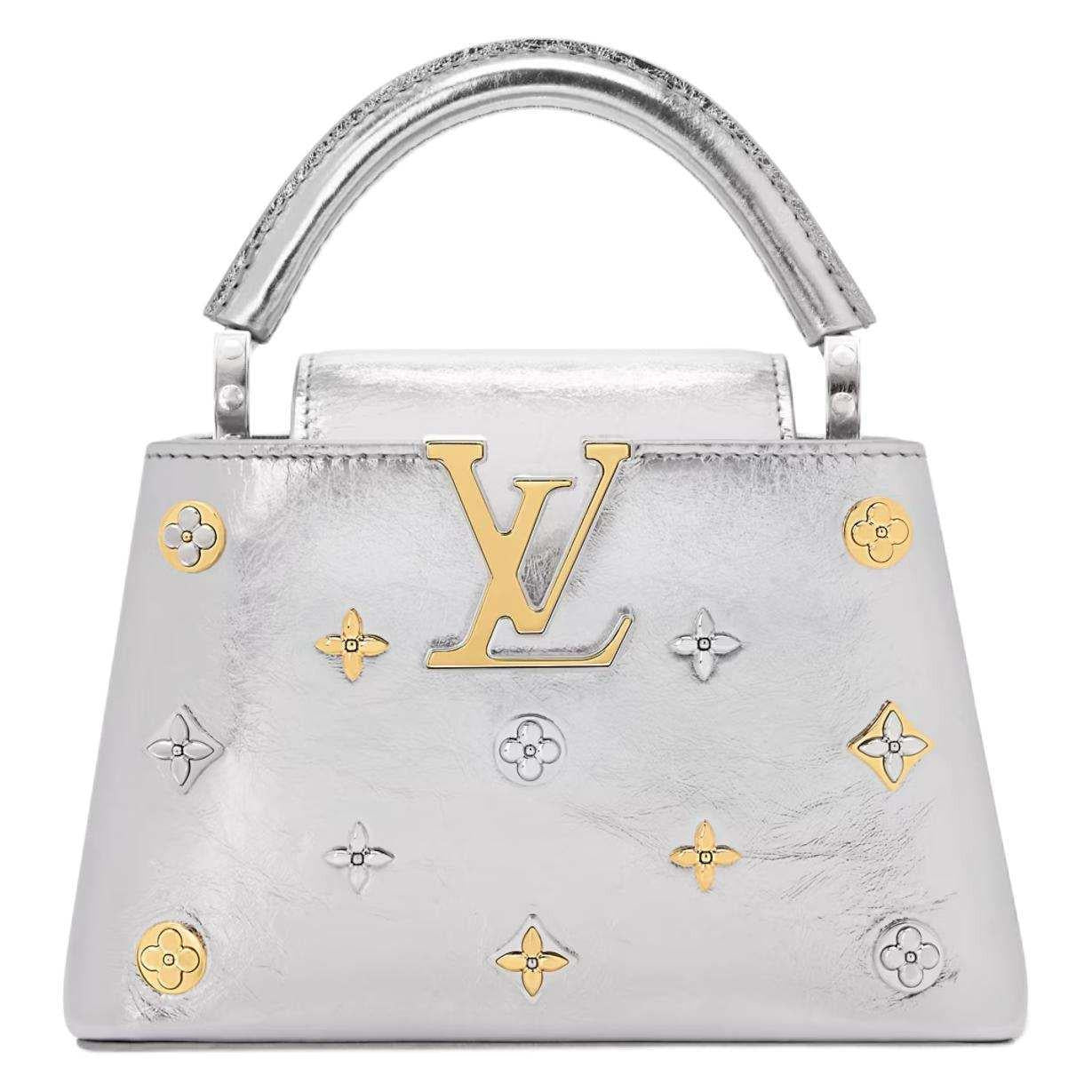 LOUIS VUITTON Silver Bag.