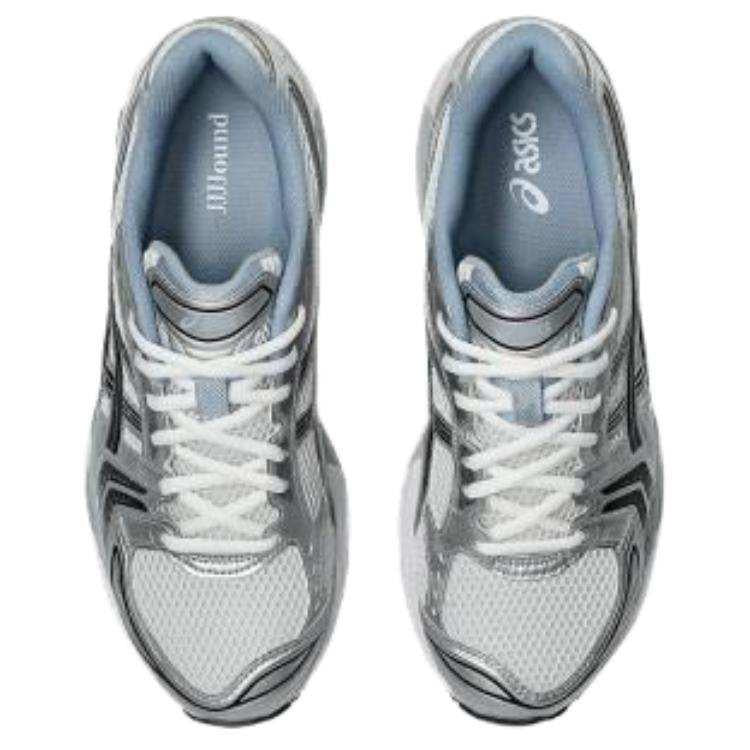 Asics Gel-Kayano 14 White Navy Blue.
