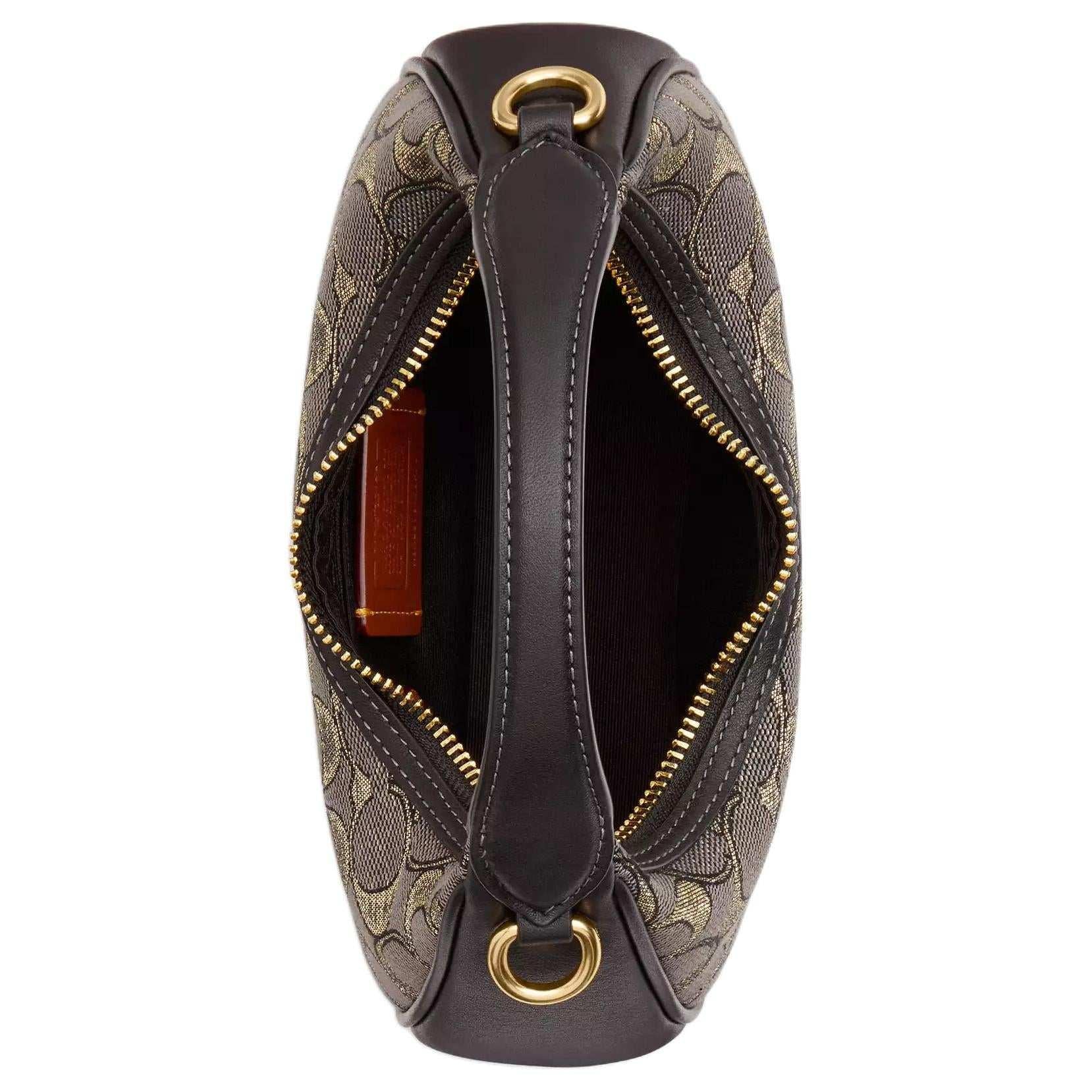 COACH CARMEN 20  Charcoal Black.