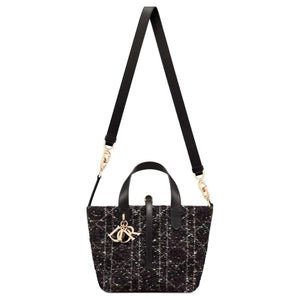 Dior Toujours Bag | حقيبة ديور توجور تويد (أبيض وأسود) 👜✨.