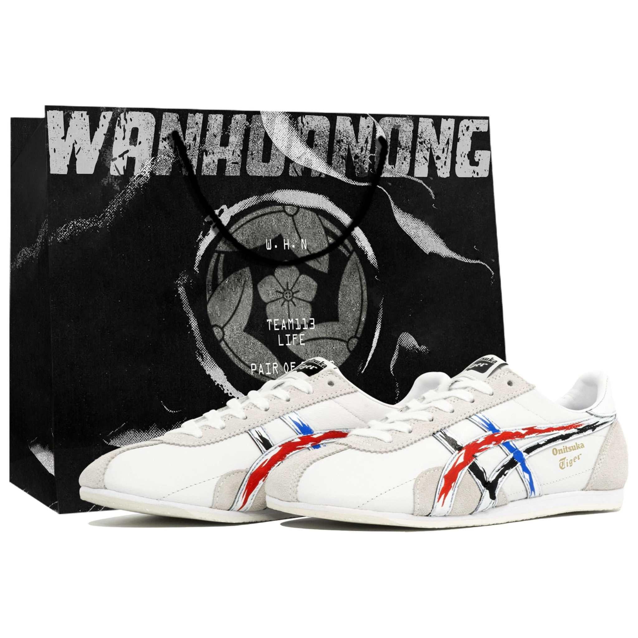 Onitsuka Tiger Runspark Calligraphy| إصدار محدود بخطوط الفرشاة اليدوية.