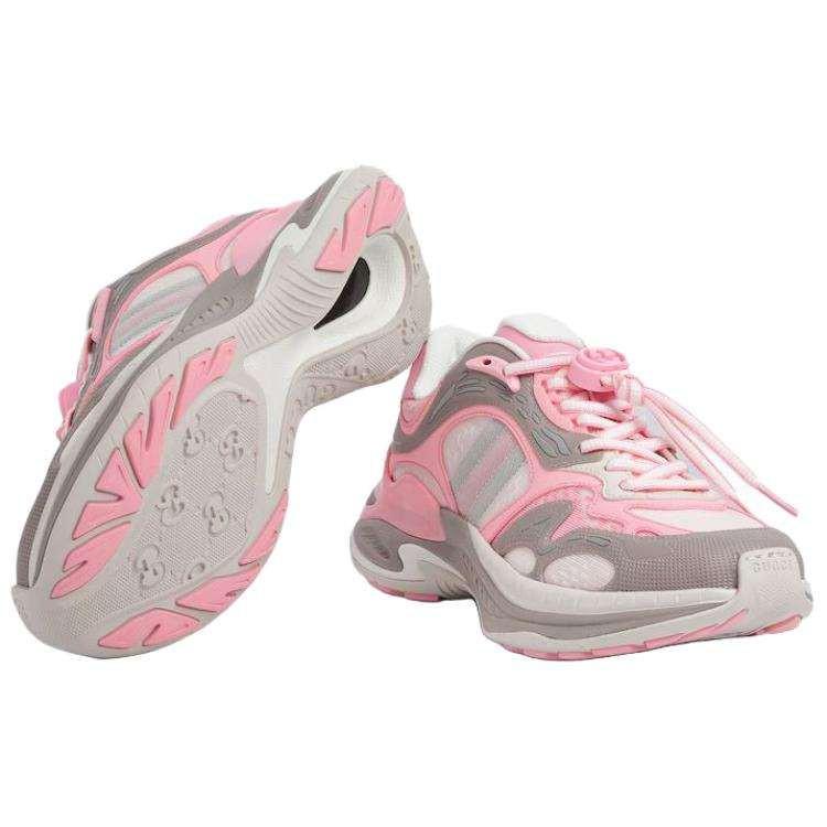 GUCCI 2.0 Mesh Leather  Pink.