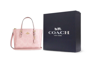 COACH Mollie  Tote Bag 25 Fatty Pink.