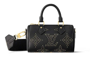 LOUIS VUITTON Nano Speedy  Black.