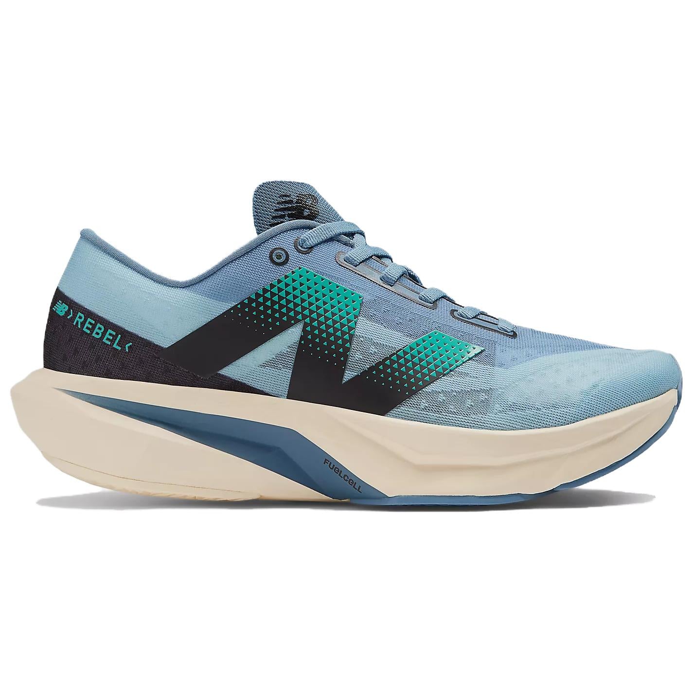 حذاء جري New Balance FuelCell Rebel v4 باللون الأزرق