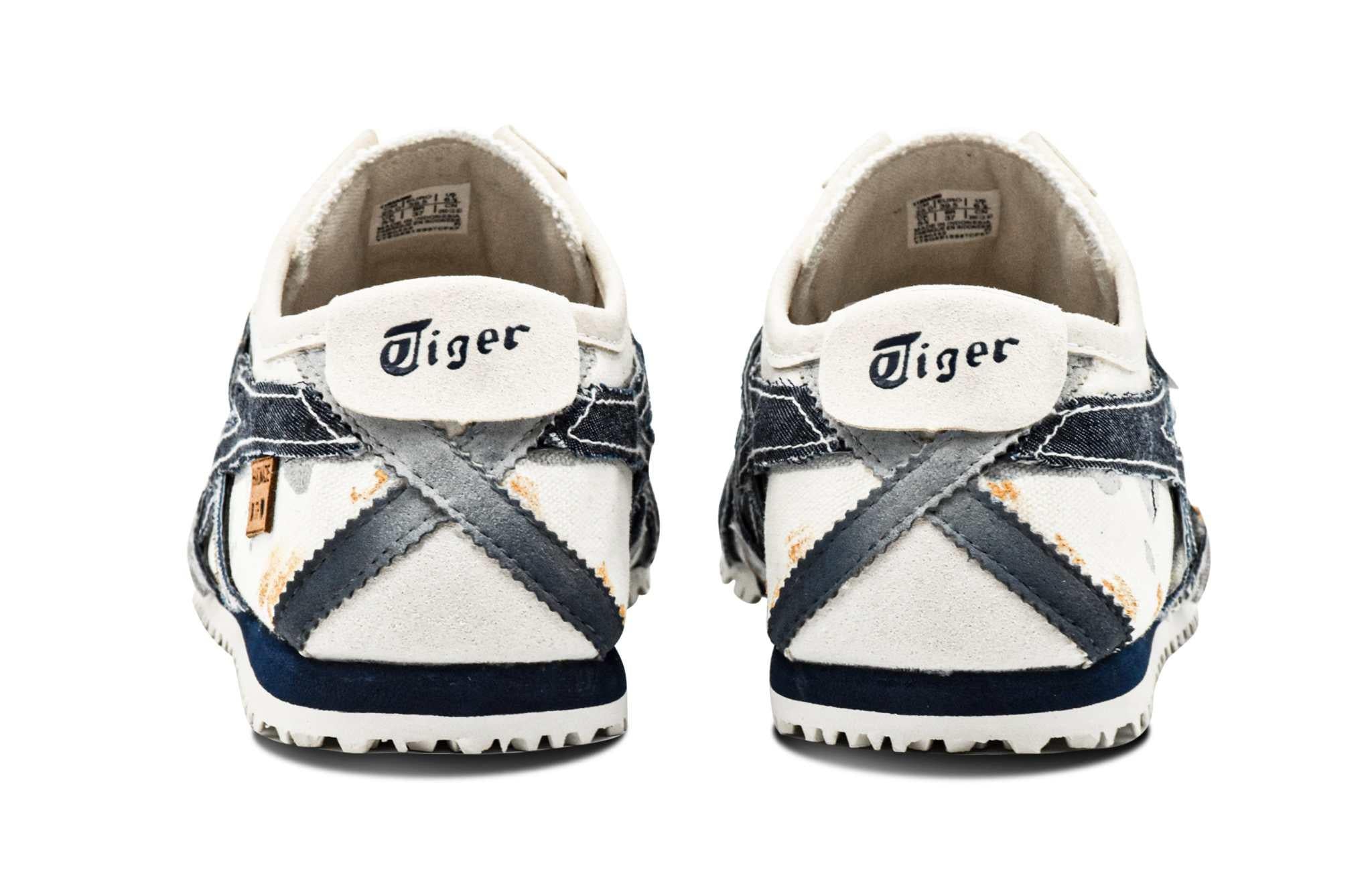 Onitsuka Tiger Mexico 66 - Indigo Dream | إصدار يدوي محدود بلمسة فنية.