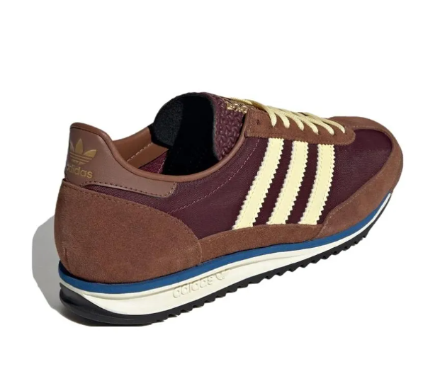 حذاء رجالي كاجوال adidas originals SL 72 OG بني وبرتقالي مريح وعصري أديداس 