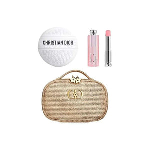 ✨ Dior Holiday Limited Edition – طقم ديور الفاخر للعيد (مرطب + كريم يد + حقيبة ذهبية) ✨.